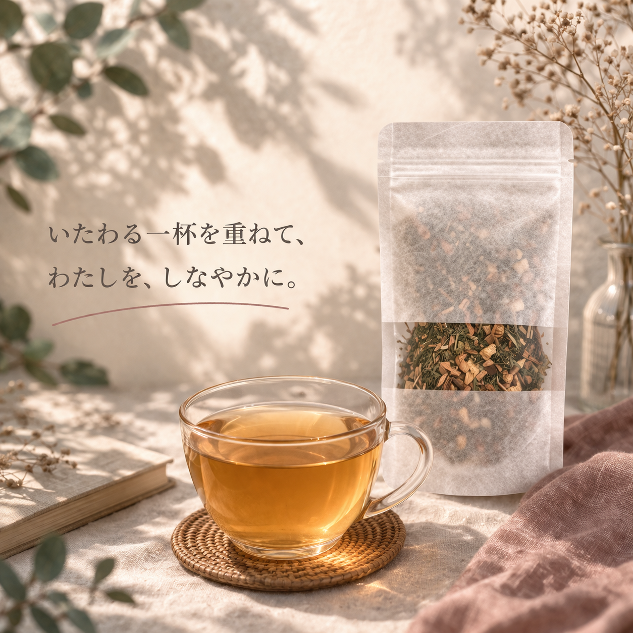 ほっと満たす 血虚茶